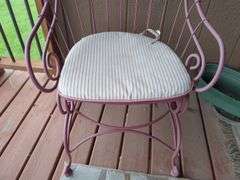 Wrought Iron Outdoor Chair