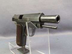 Hungarian P. Mod 37 7.65mm Pistol SN# 68972, 2 Total Mags, In Leather Holster On Belt With Nazi Buckle