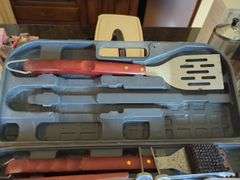 Brinkmann BBQ Grill Tool Set with Case