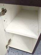 Modern Desk with Storage, Bidder Responsible For Proper Removal, Thursday Pick Up ONLY
