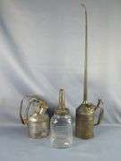Justrite, MFA, and C&E Iry Oil Cans