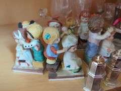Collectible Figurines, Glassware, Luminarc Candle Holders And More