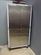 UltraHD Seville Classics Steel Rolling Storage Cabinet