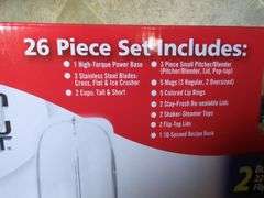Magic Bullet Deluxe 26-Piece Blender Set, New In Box