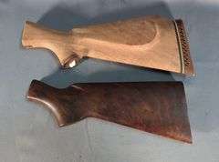 Ithica 37 Butt Stock With Recoil Pad, And Ithica Butt Stock