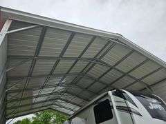 Steel RV Regular Roof Carport
