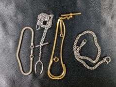 Pocket Watch Chains, Qty. 5