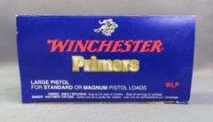 Winchester Large Pistol Primers No. WLP, Approx Qty 1000, Local Pickup Only