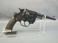 Manufacture d'Armes de Saint-Étienne 1892 Lebel 8mm 6-Shot Revolver SN# L-24113, Dated S 1922, In Leather Holster