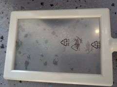 IKEA Plastic Tabletop Picture Frames With Pedestal Bases