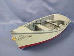 Handcrafted Wooden Model Boat Collection - Sailboats & Rowboats