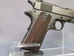 Colt 1911 US Army .45 Colt  Pistol SN# 525123, Marked United States Property, 3 Total Mags, Dual Mag Pouch, In Leather Holster