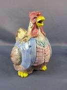 Schmid Ceramic Chicken Creamer and Sugar Sets