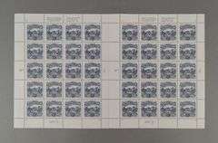 US Postage Stamps - $1 Saratoga & $2 Bobcat