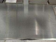 Commercial Stainless Steel Top Work Table, Wood Cubbie NOT Included, Bidder Responsible For Proper Removal