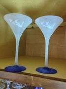 Glassware Including Martini Glasses, Pitcher, Wine Glasses And Acrylic Glasses