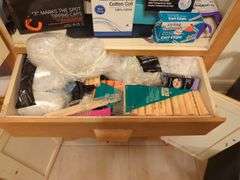Hair Products and Supplies, Cabinet Not Included