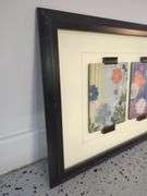 Framed Floral Triptych Wall Art