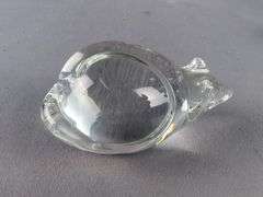 Collection of Clear Glass Animal Figurines