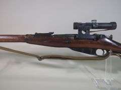 Russian CAI Mosin Nagant M91/30 7.62x54R Bolt Action Rifle SN# CA2304/ M9130904025, Russian 91/30 Scope, Canvas Sling