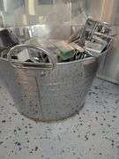 Retail Display Fixture Arms, Contents Of Bucket