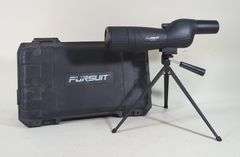 Pursuit 20-60x60 Spotting Scope, With Tripod And Instructions, In Foam Lined Hard Case