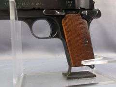 Hungarian P. Mod 37 7.65mm  Pistol SN# 26304, 2 Total Mags, In Leather Holster With Belt