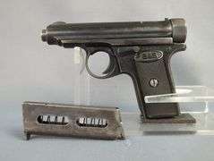 J.P. Shuer & Sohn 1913 7.65mm Pistol SN# 15391, 2 Total Mags