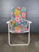Floral Pattern Folding Chairs