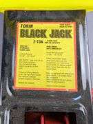 Torin Black Jack 2-Ton Floor Jack with Lug Wrench