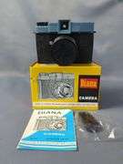 Diana and Banner Cameras with Boxes and Instructions