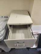 Hon 4-Drawer Upright File Cabinet, Qty 2, Mild Wear