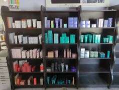 Wood Retail Shelving Units, Qty 3, Contents NOT Included, THURSDAY Pick Up ONLY,Bidder Responsible For Proper Removal