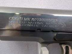 Colt Gold Cup National Match MK IV/Series 70 .45 Auto Pistol SN# 70N87982, Never Fired, Paperwork, In Box
