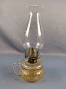 Assorted  Handled Oil Lamps