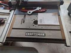 Craftsman 10" Premium Hybrid Table Saw, Bidder Responsible For Proper Removal, Friday Pick Up Only