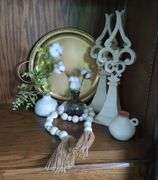 Beaded Tassel, Miniature Vases, Serving Tray And More Decorative Home Accents