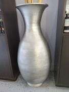 Oversized Vase with Bamboo Stalks