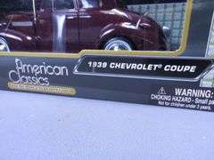 Motor Max American Classics 1/24 Scale Diecast Cars
