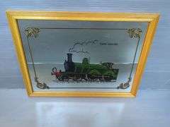 Framed Train Mirrors