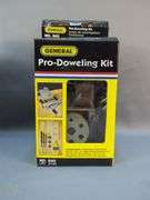 General Pro-Doweling Kit & Drill Master Pocket Hole Jig with Drill Bits and Clamps