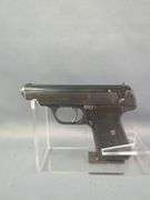 Shuer & Sohn 38H 7.65mm Pistol SN# 410831, Nazi Mark, 2 Total Mags, In Leather Holster