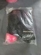 Gym Equipment Including Rubber Hexagon Dumbbell Sets, Resistance Bands, Sliders, And Yoga Mat