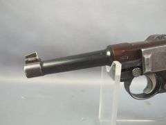DWM Luger 9mm Para Pistol SN# 2813, 2 Total Mags, In Leather Holster