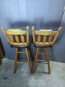 Bar Stools with Leatherette Seats