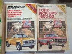 Chilton's Repair Manuals and Service Guides