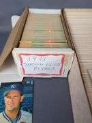 Topps Kansas City Royals Baseball Cards 1980's & 90's