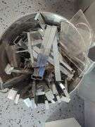 Retail Display Fixture Arms, Contents Of Bucket