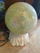 Spherical Gazing Balls On Stands, Qty 2