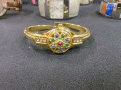 Ladies Cuff Wrist Watches, Including Geneva, Lily, and Ronica, Qty 8